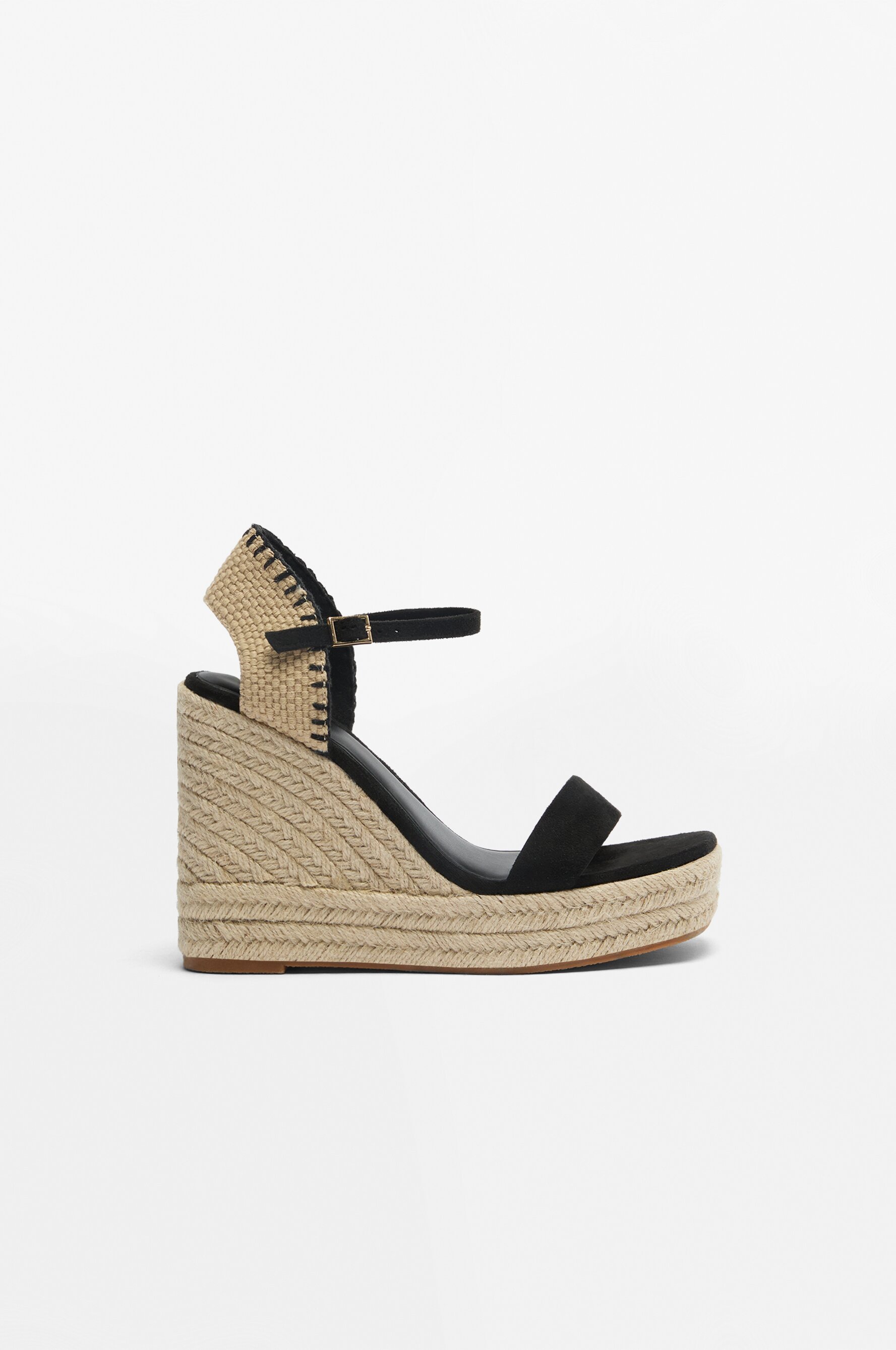 Sandali con zeppa e plateau top