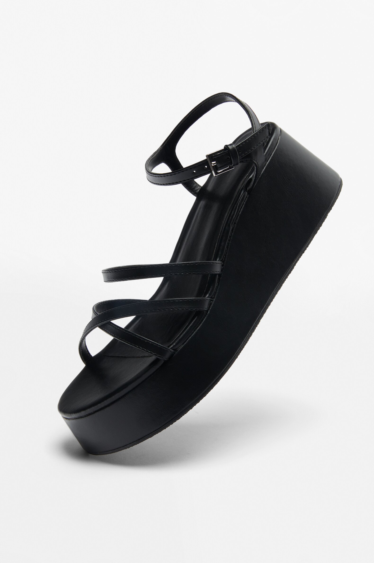 Chunky wedge shoes clearance