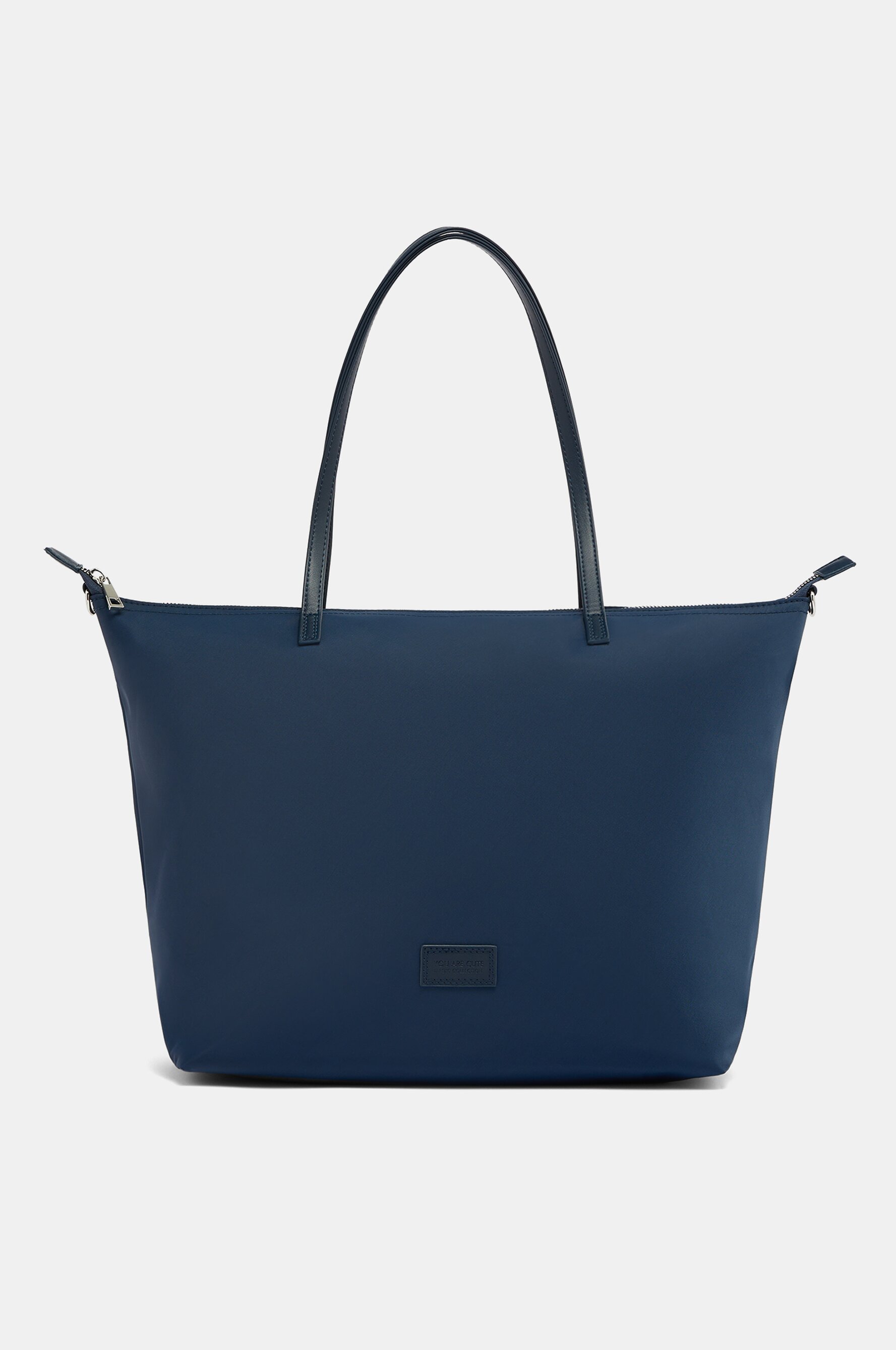 Medium nylon shopper bag