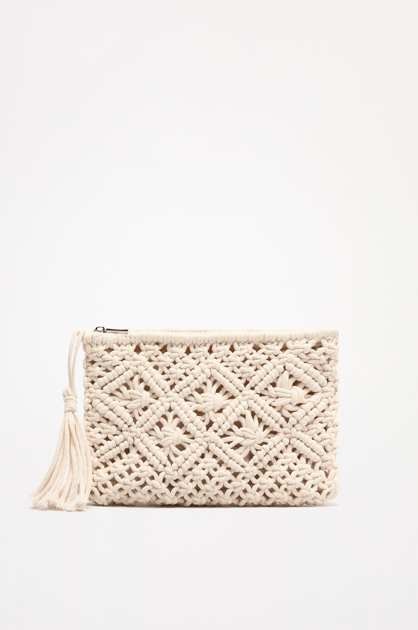 Bolso mano crochet discount