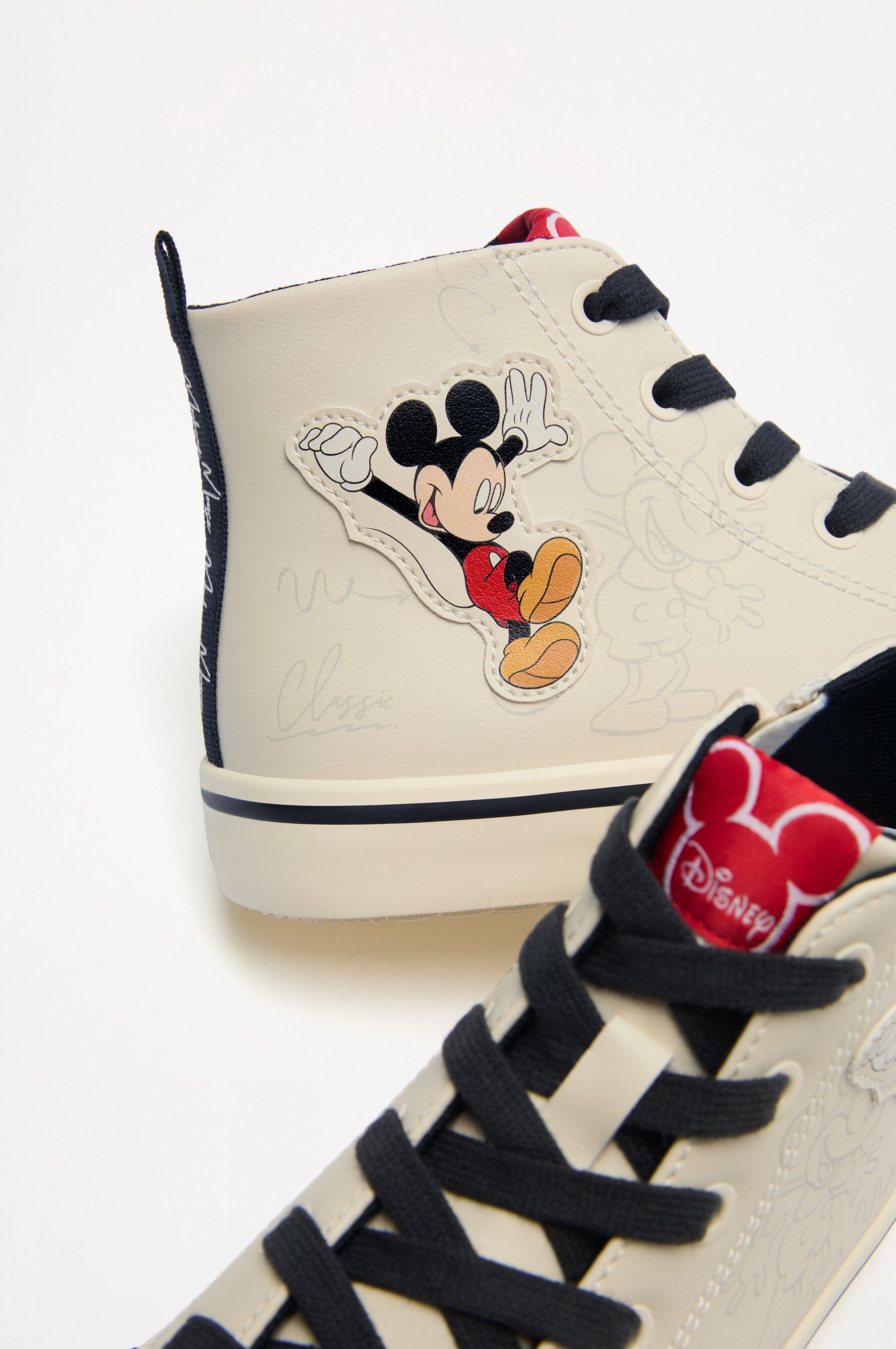 Mickey mouse canvas shoes best sale