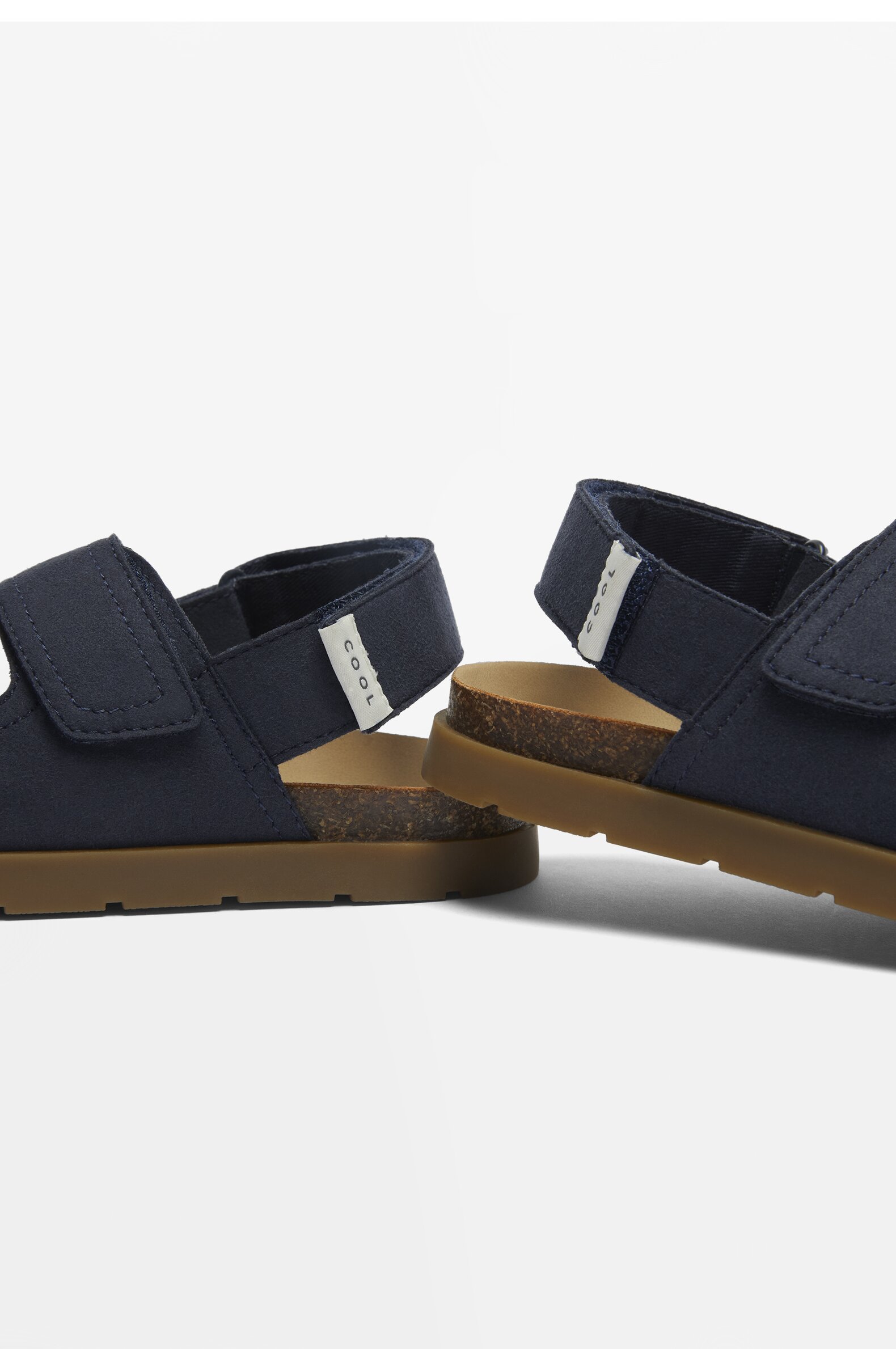 Navy comfort sandals online