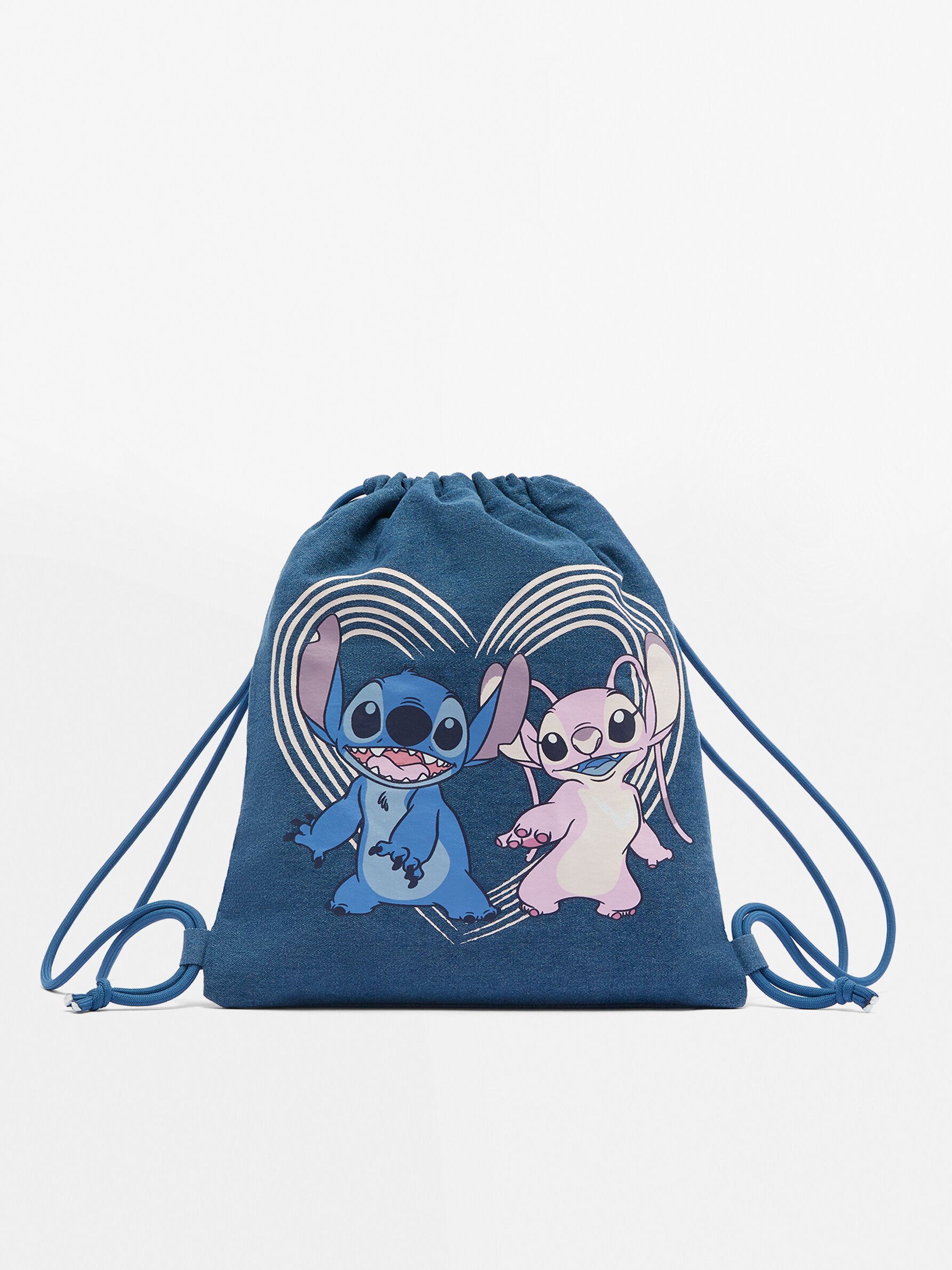 Lilo Stitch Disney denim sports backpack