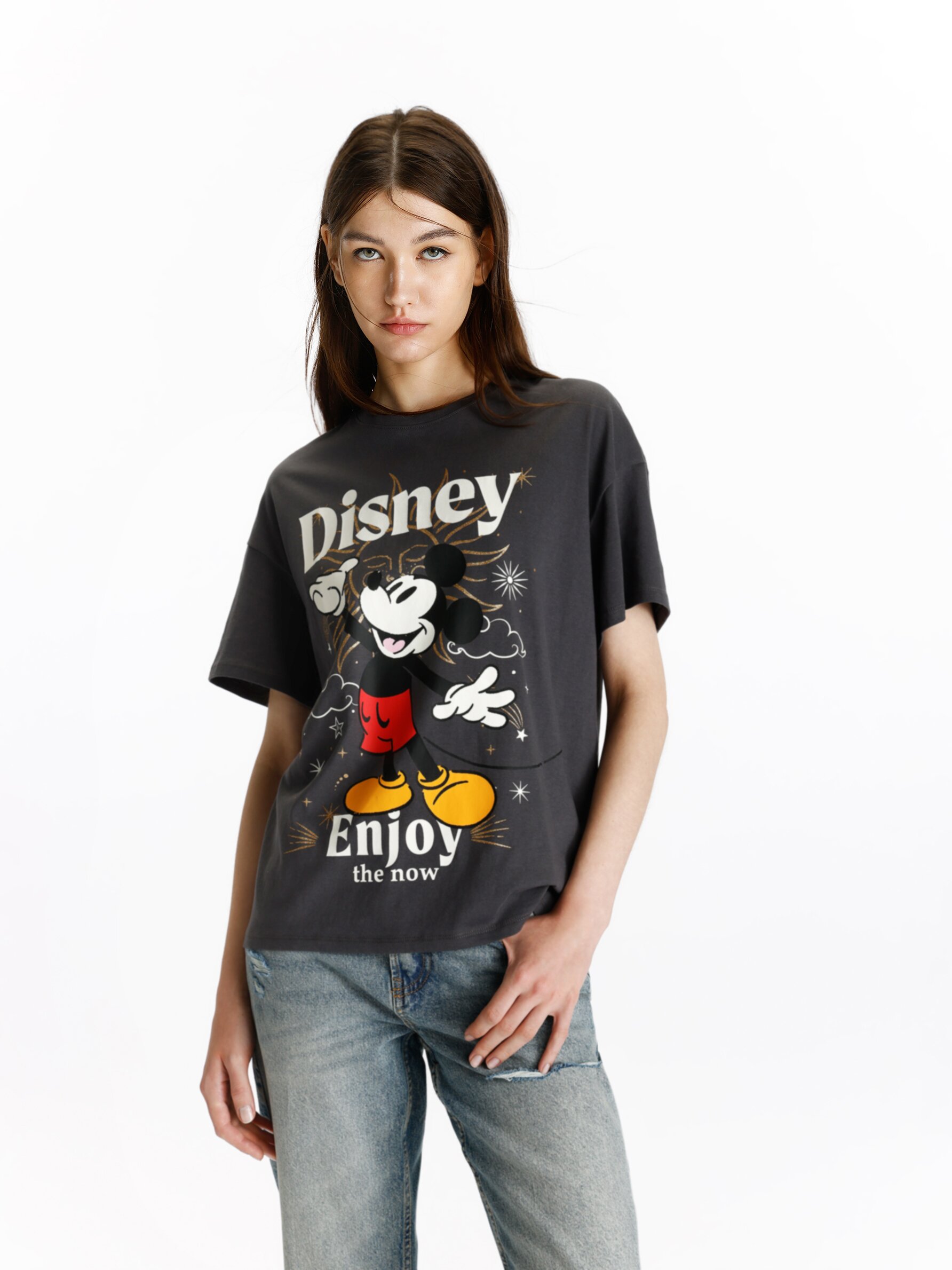Sudadera Mickey - Antracita - Sudadera Mujer Disney
