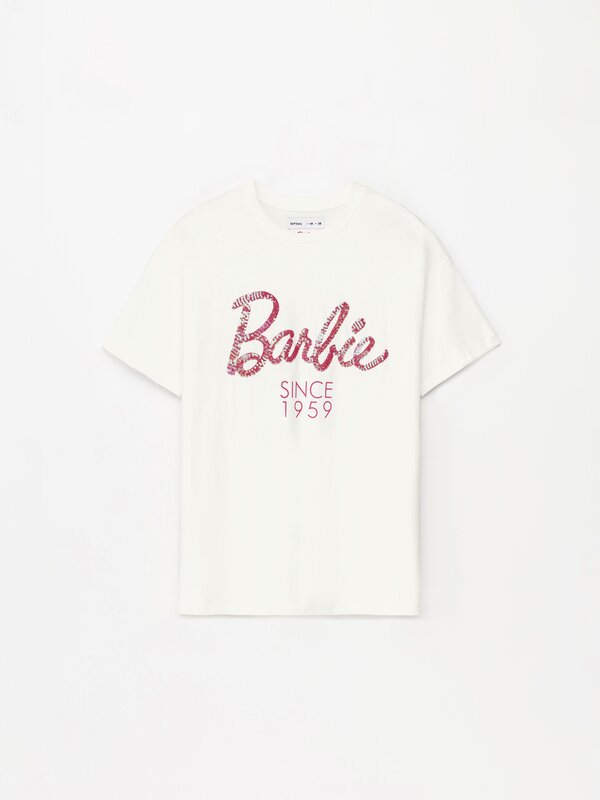 Camiseta abelorios brillantes Barbie™