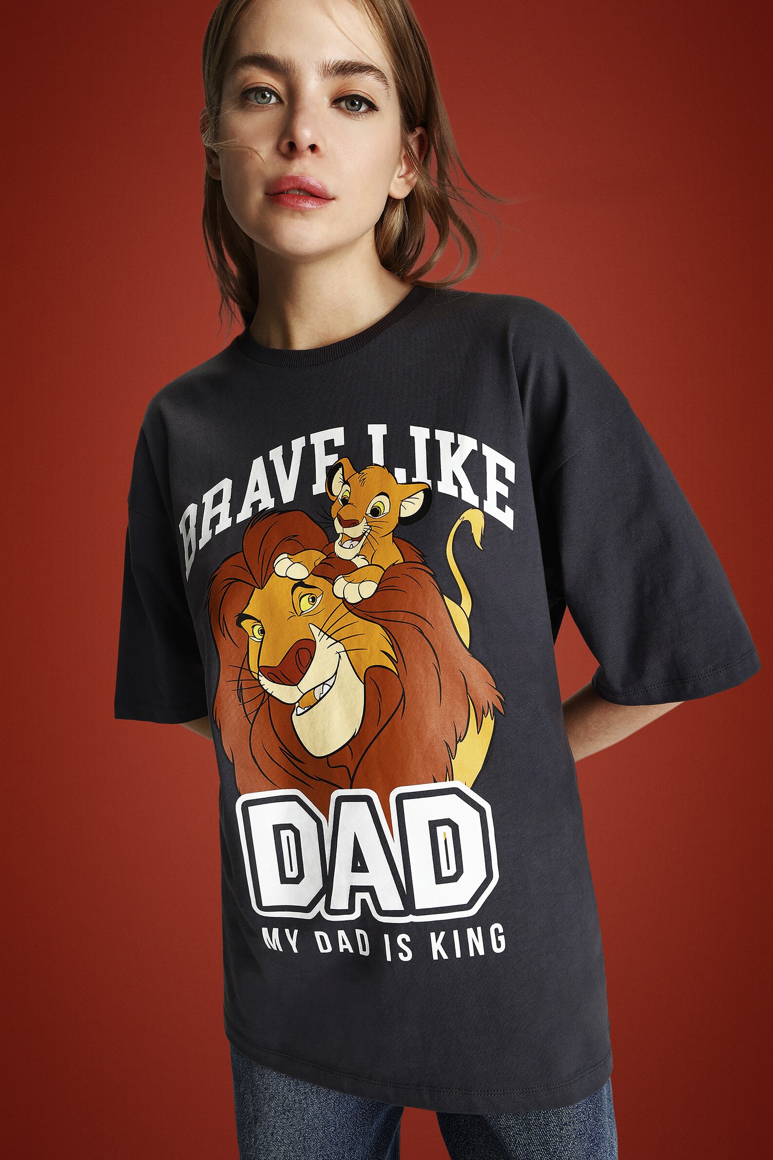 Camiseta rey leon mujer store