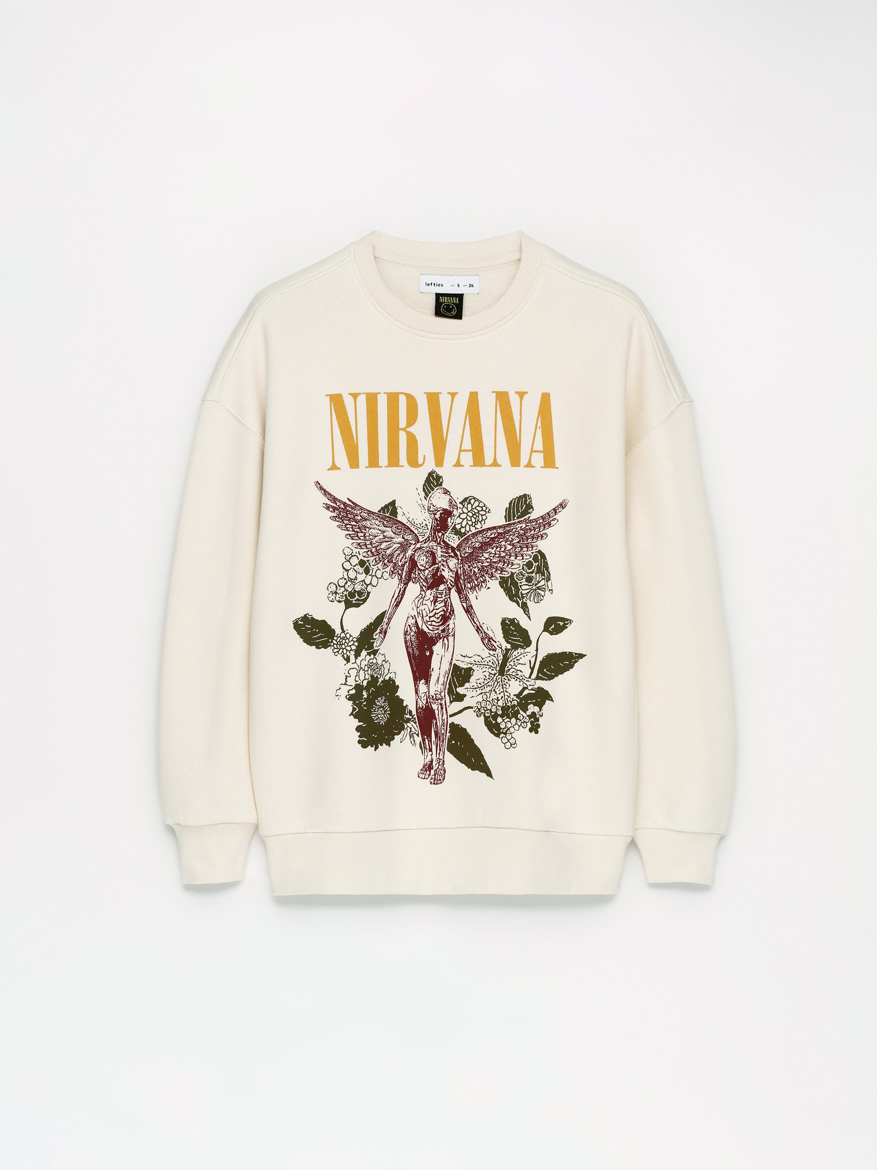 Nirvana in utero crew neck sweatshirt new arrivals