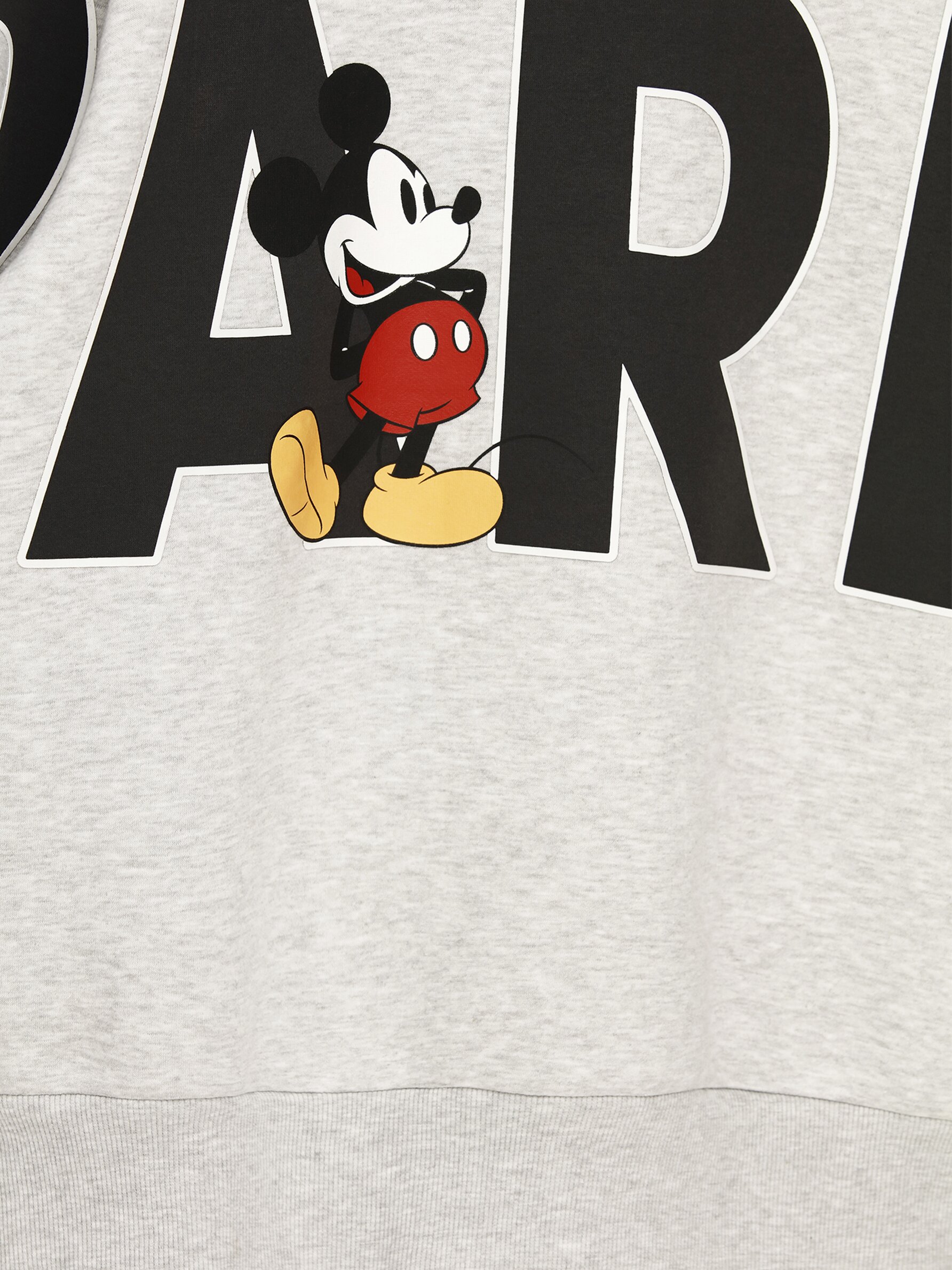 Disney Mickey And Friends Mickey Mouse - Sudadera con capucha circular,  gris, S