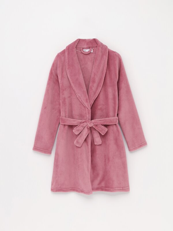 Dressing gown with belt