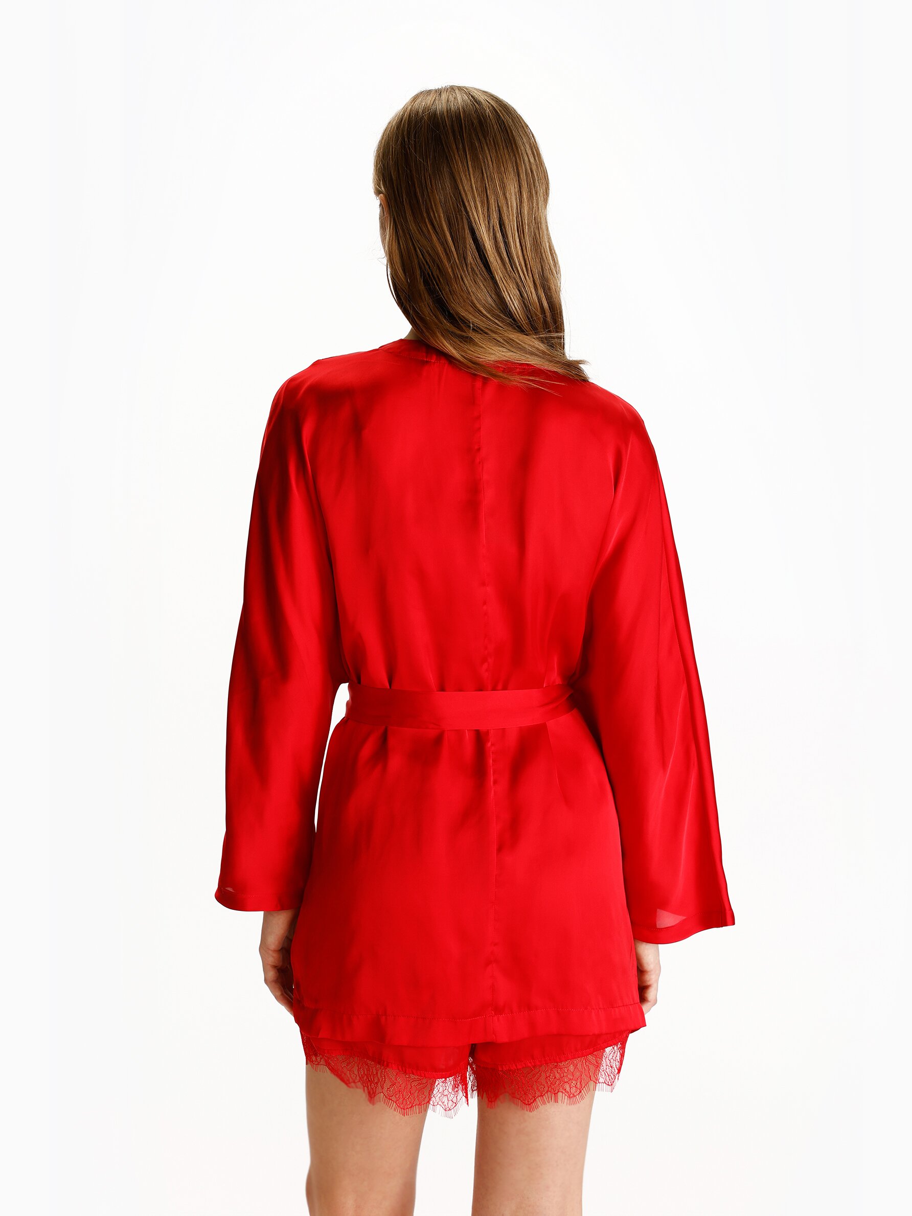 Embroidered silk hot sale dressing gown