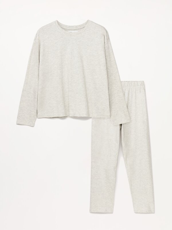 Long basic pyjamas