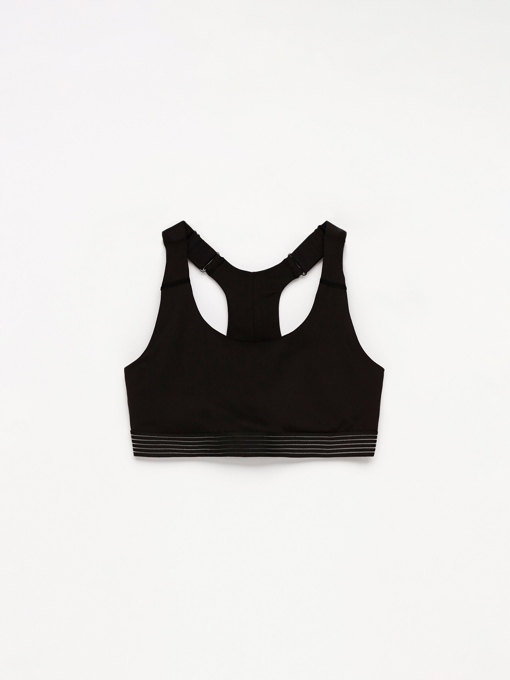 Firm-support sports bra - Strappy tops - T-shirts - CLOTHING - Woman 
