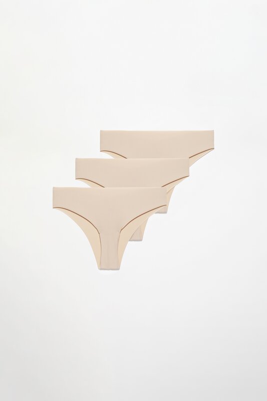 3-Pack of microfibre hipster briefs