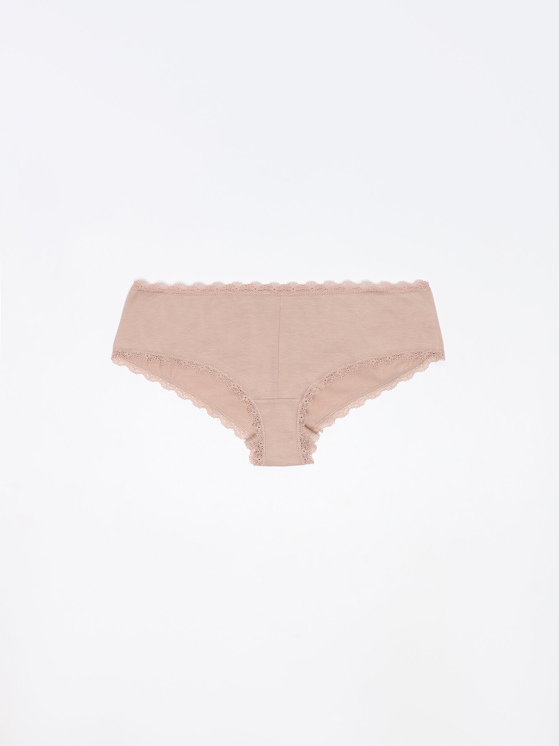 Pack of 3 hipster briefs with lace trim