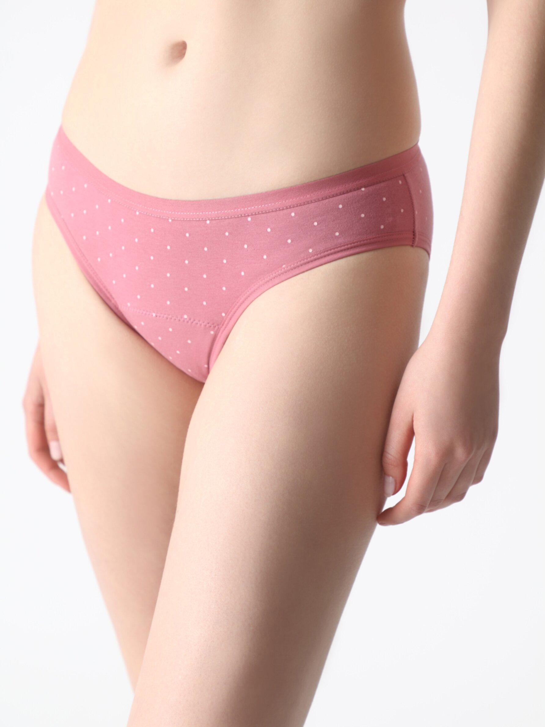 Pack of 2 cotton period knickers - Briefs - Underwear - CLOTHING - Woman 