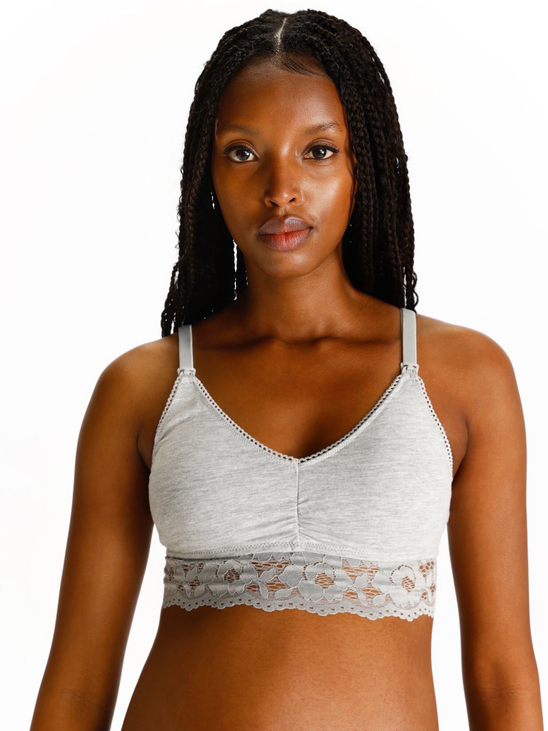 Pack of 2 lace nursing bras - Breastfeeding - Bras - Underwear - CLOTHING -  Woman 