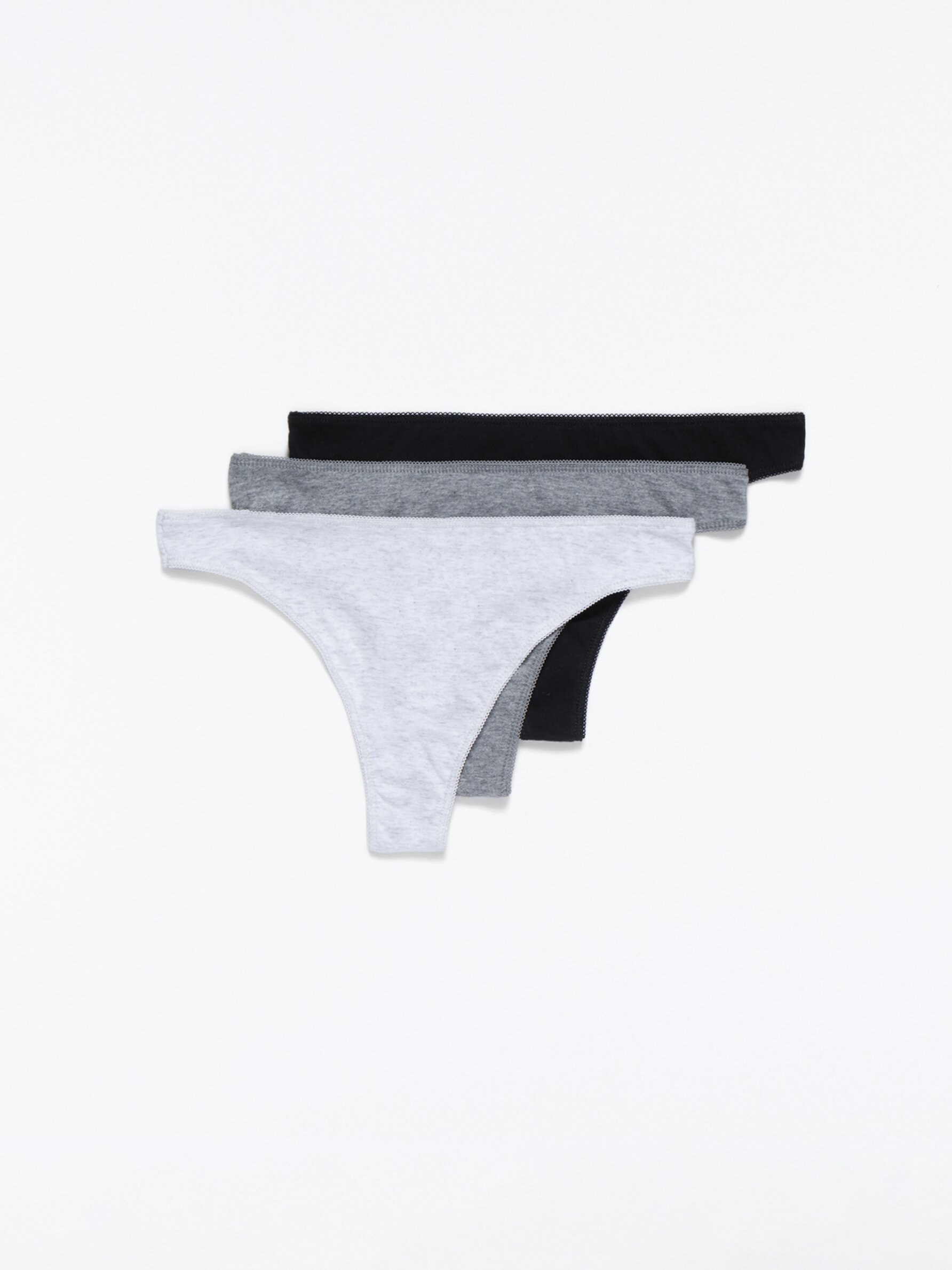 Pack of 3 cotton thongs - Thong