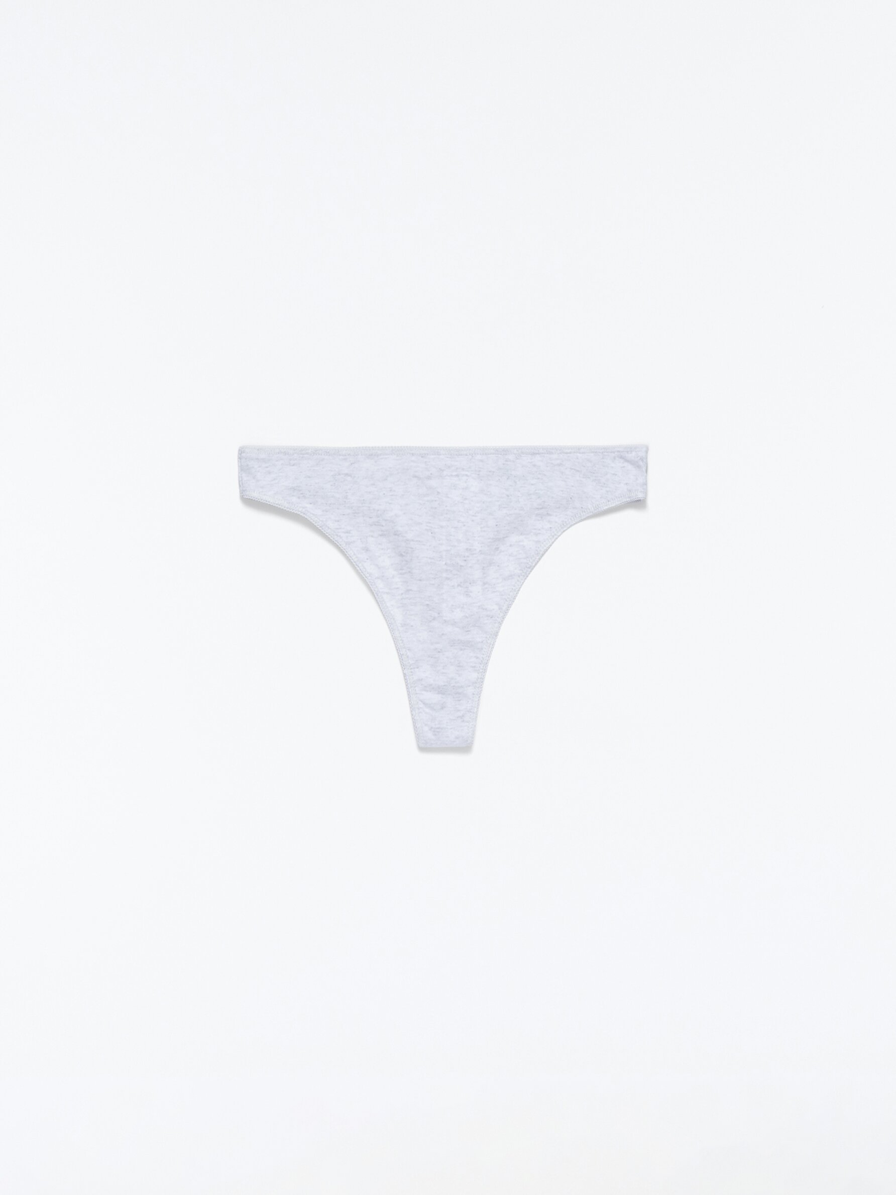 Pack of 3 cotton thongs - Briefs - Underwear - CLOTHING - Woman 