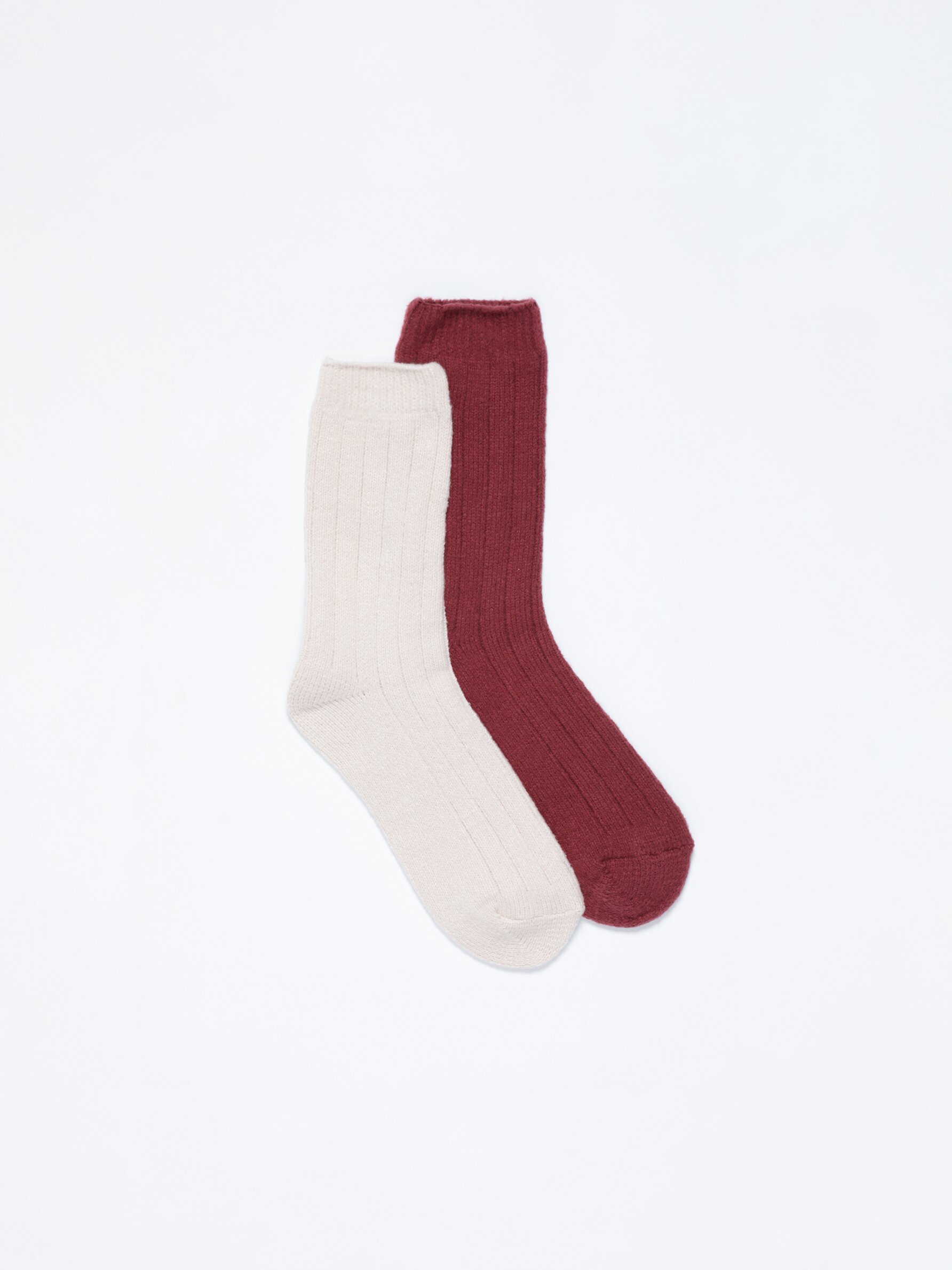 Pack de 2 pares de calcetines largos - ACCESORIOS - Mujer 