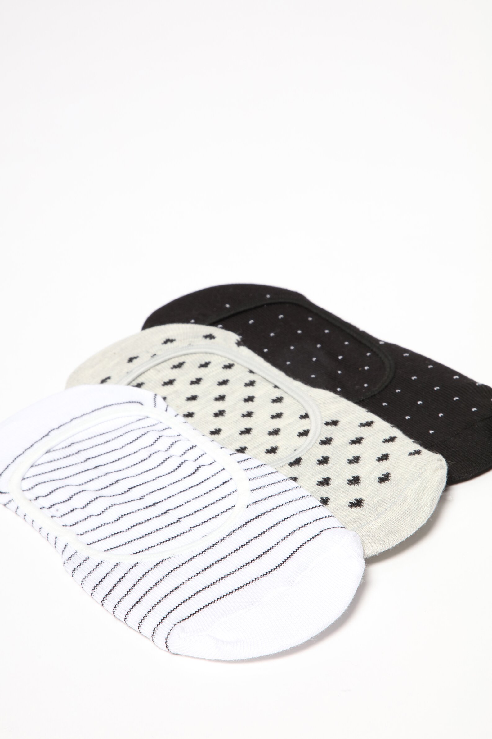 3-pack of printed no-show socks - Socks - UNDERWEAR