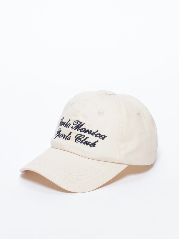 Embroidered cap Caps ACCESSORIES Woman Lefties UAE ABU