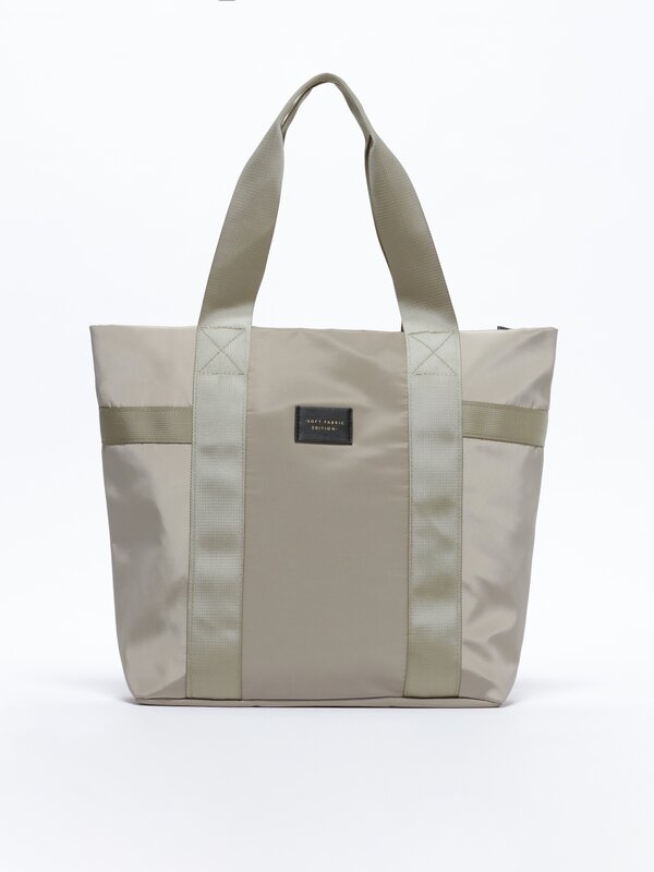 Nylon shopper bag