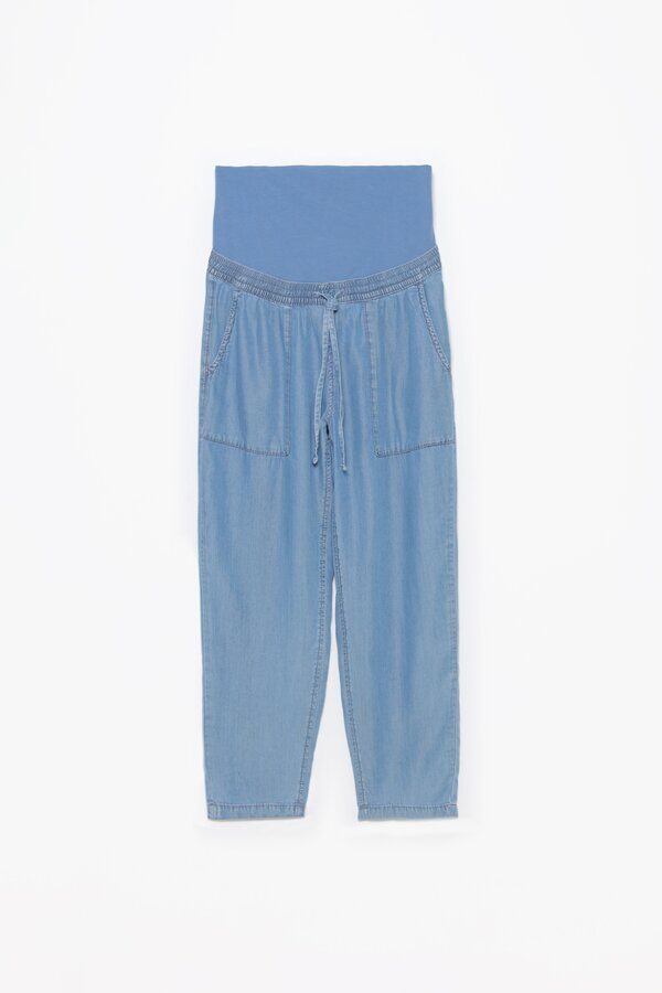 Lightweight maternity jogger jeans Maternity CLOTHING Woman