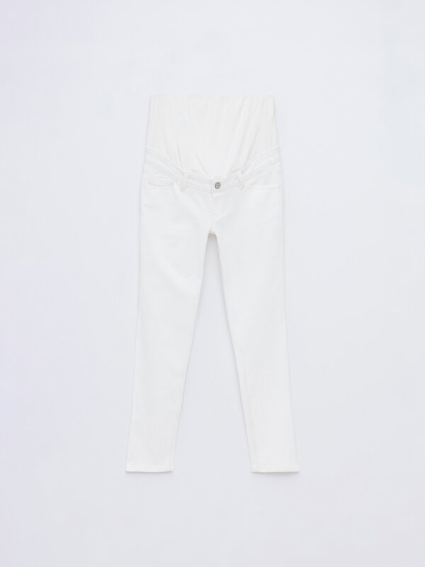 Skinny maternity jeans Maternity CLOTHING Woman Lefties Qatar