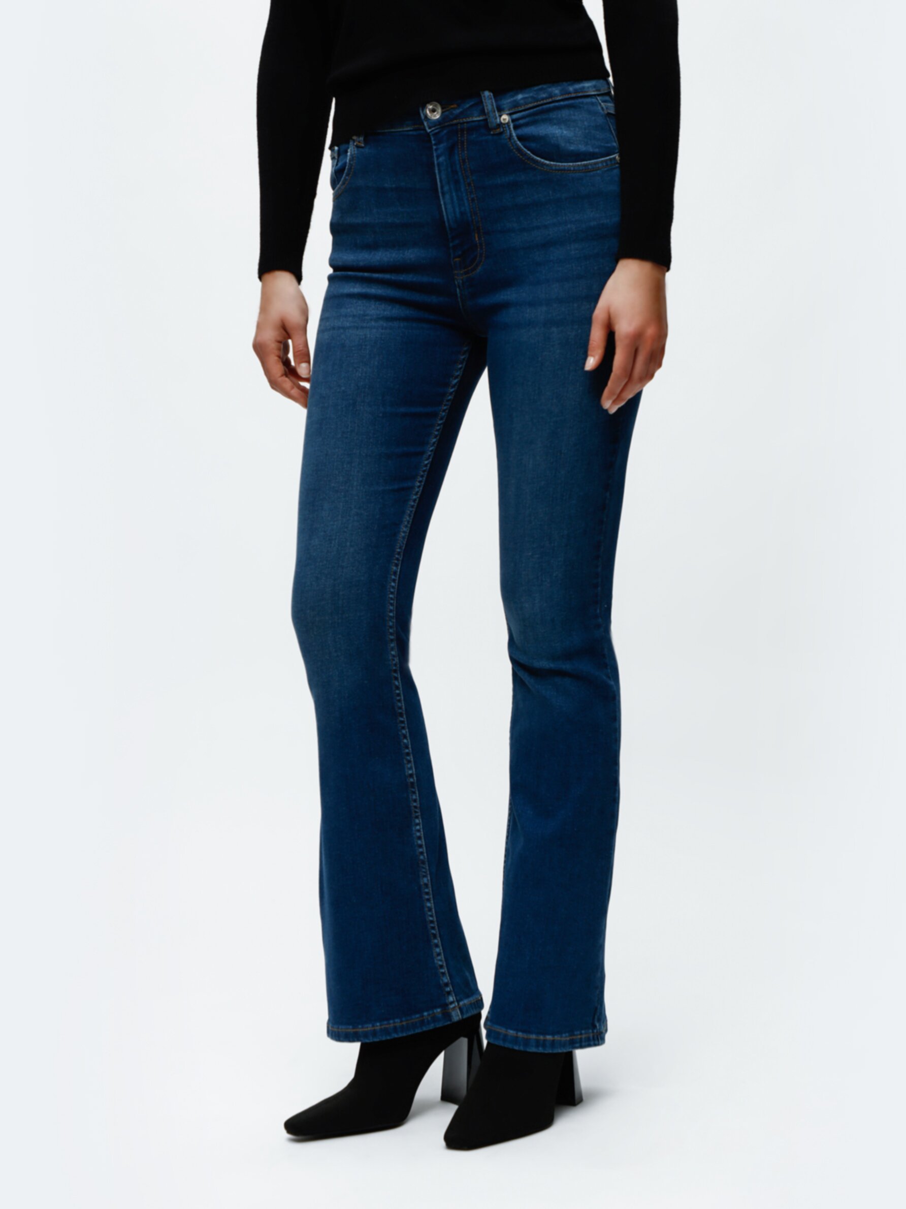 Jeggings Extensibles Taille Haute Pour Femme – Pantalon Skinny à Enfiler Avec Fermeture éclair à La Cheville Et Contrôle Du Ventre, Bourgogne, Petit