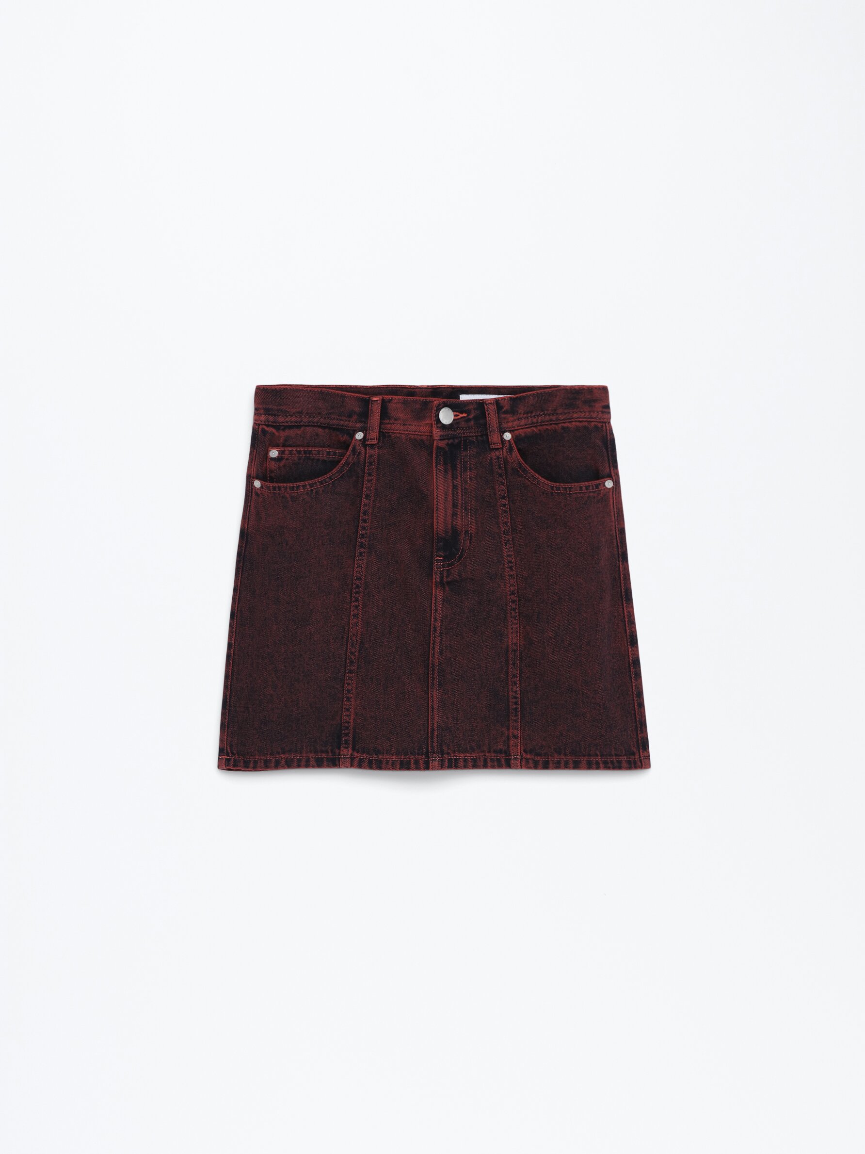 Acid store denim skirt