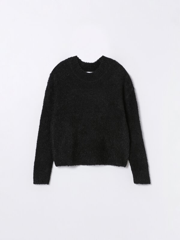 Oversize sparkly sweater
