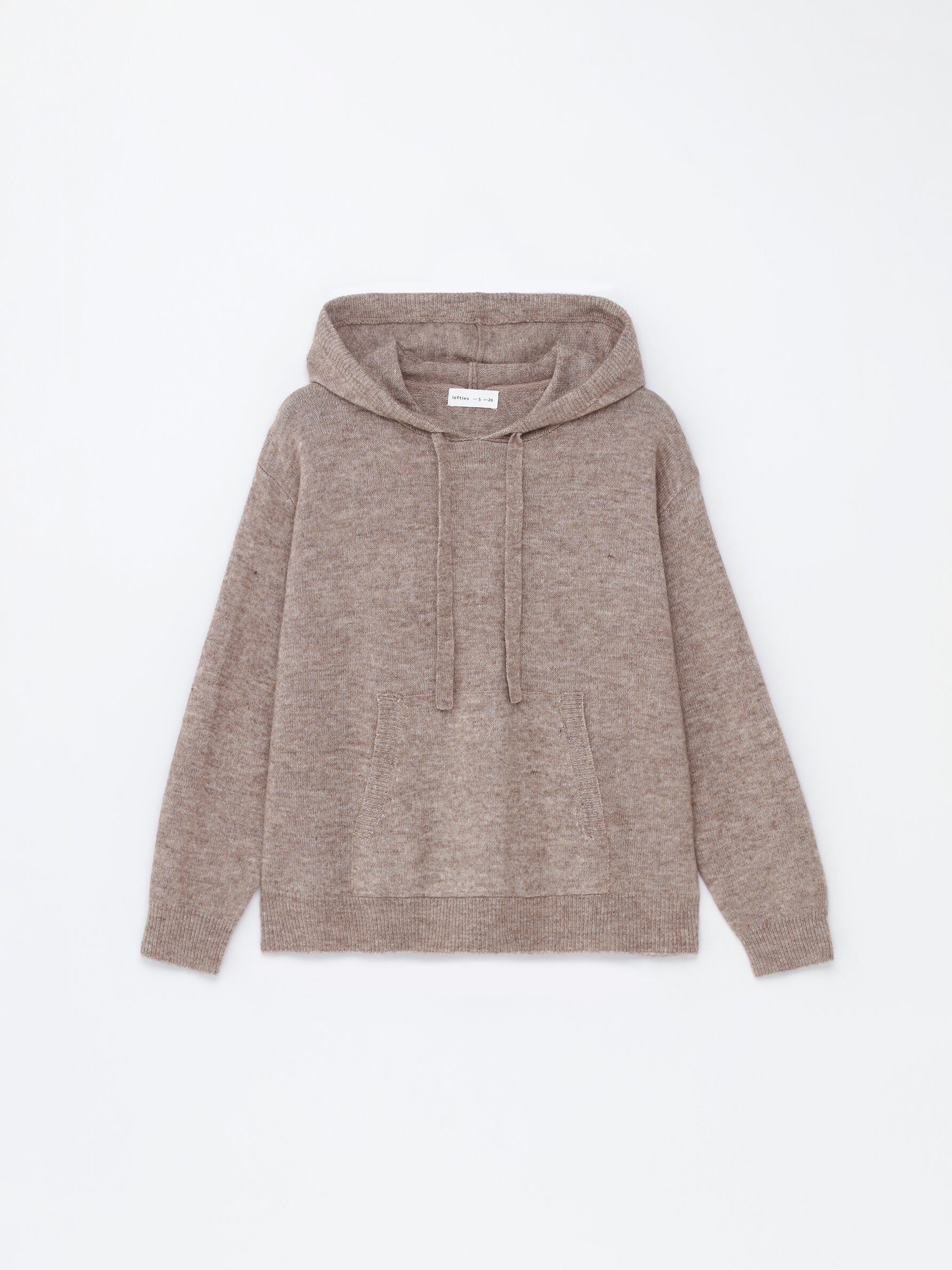 Foamy knit hoodie