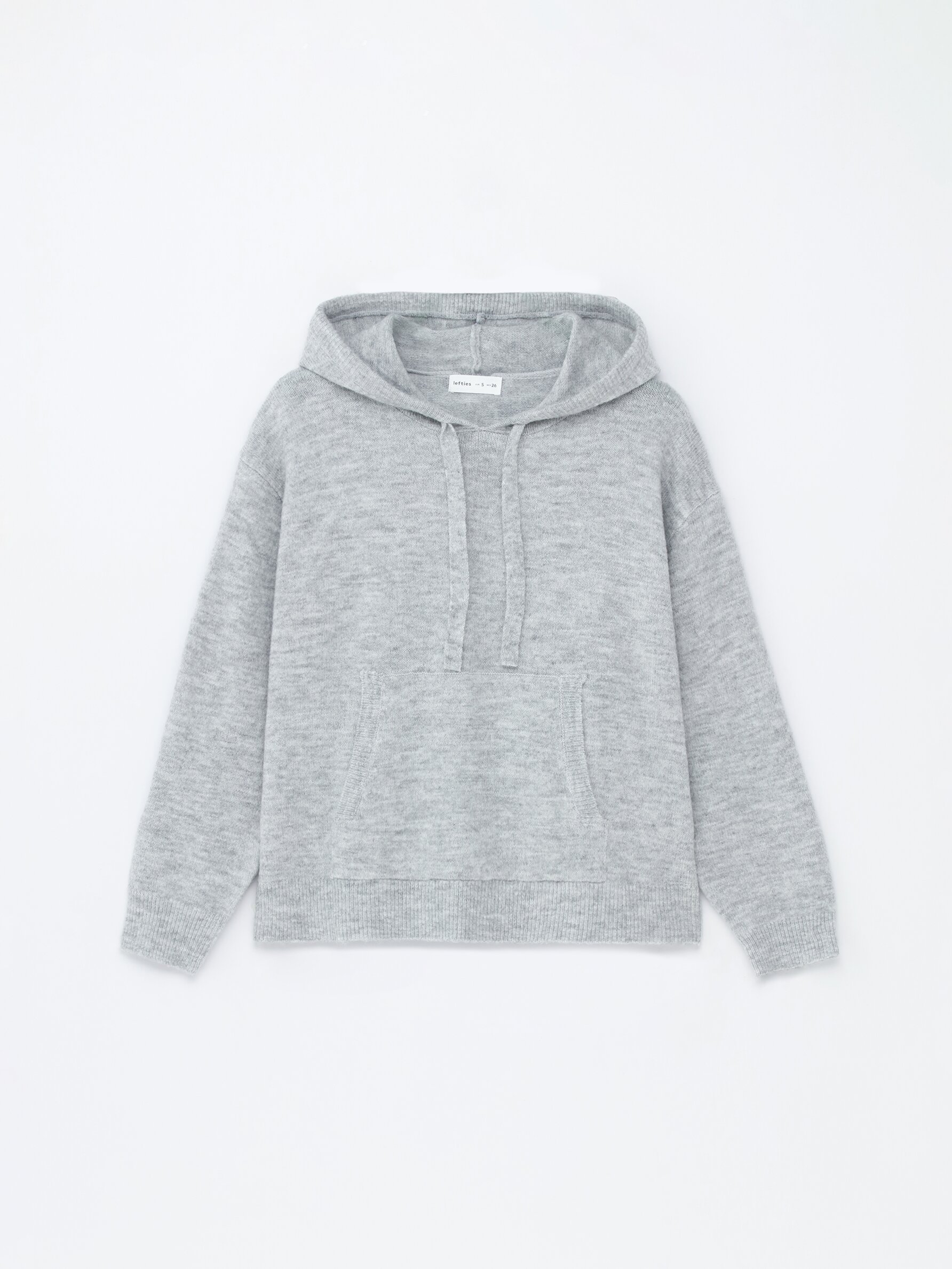 Foamy knit hoodie