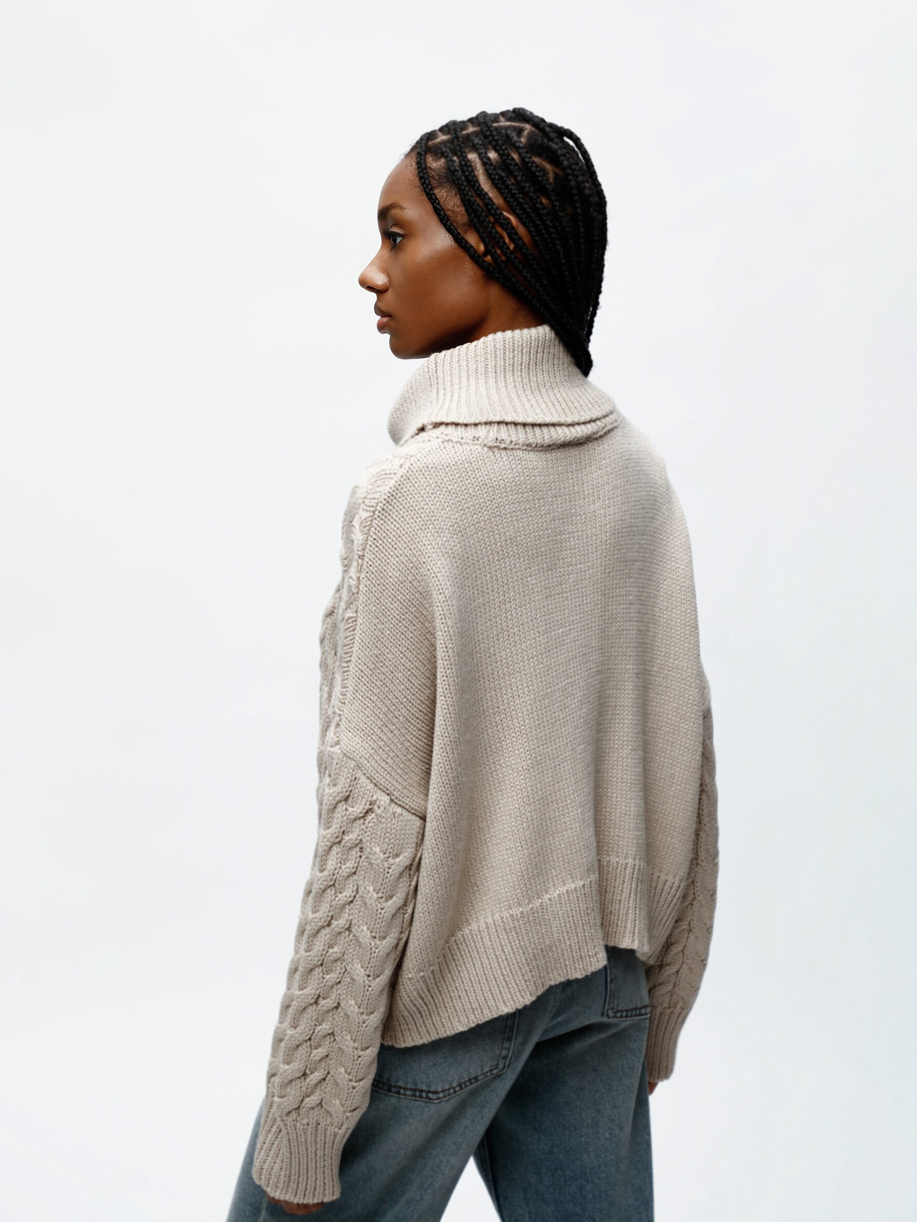 Turtleneck sweater - Knit Sweaters - Knit - CLOTHING - Woman 