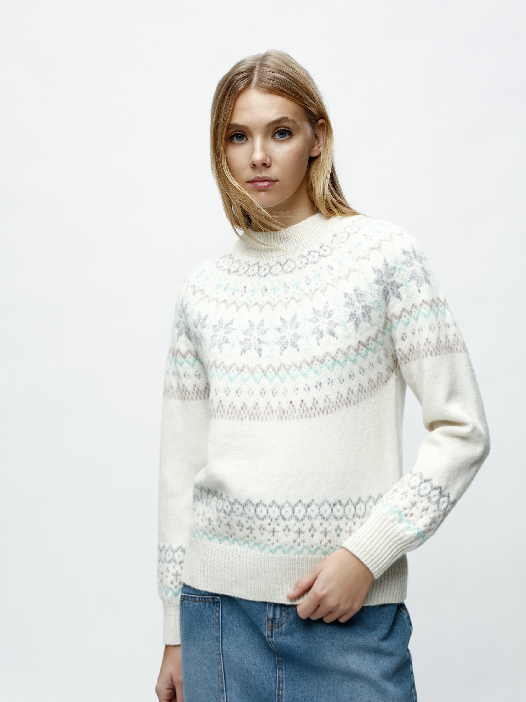 Mexico white outlet sweater