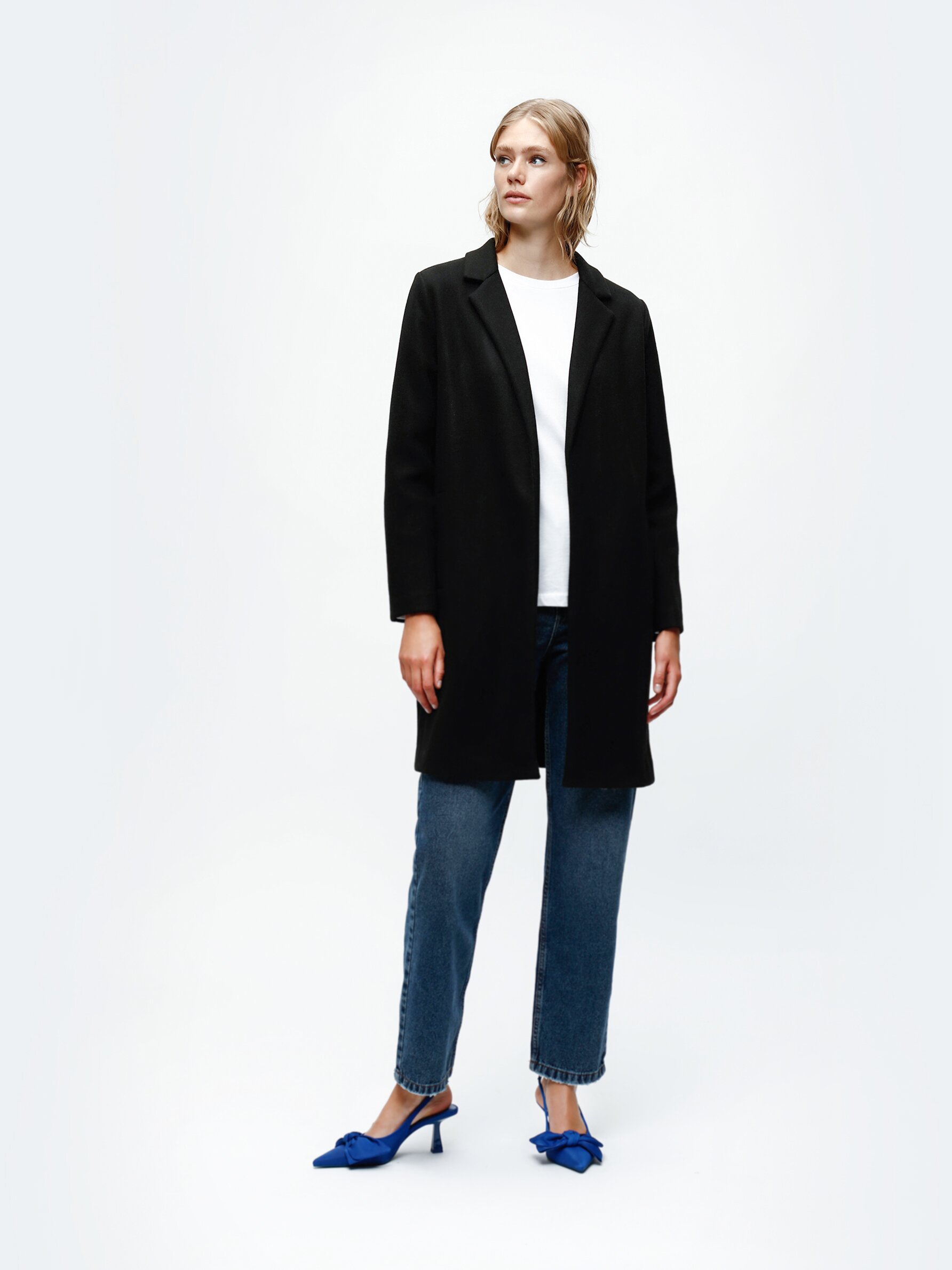 Open wool clearance coat