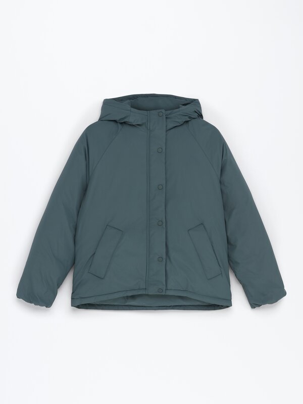 Parka básica acolchada