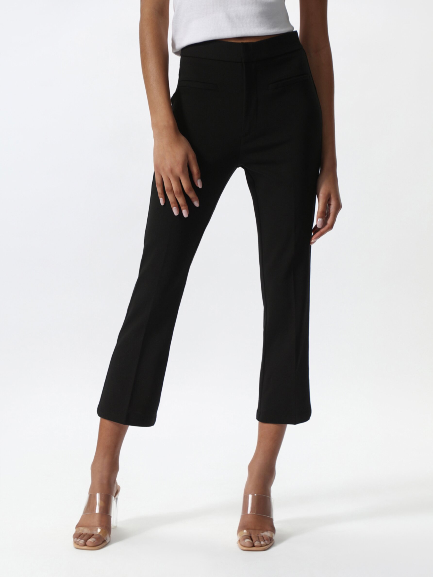 Mini hot sale flare trousers