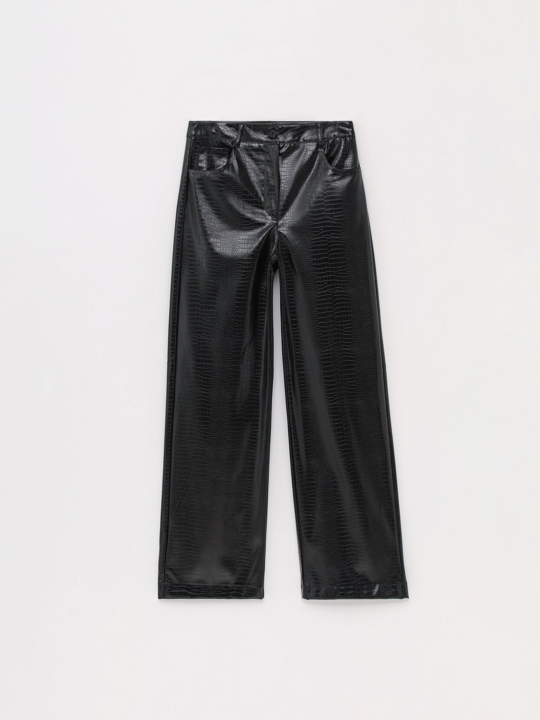 TopShop Faux leather Trousers | Topshop, Leather trousers, Clothes design