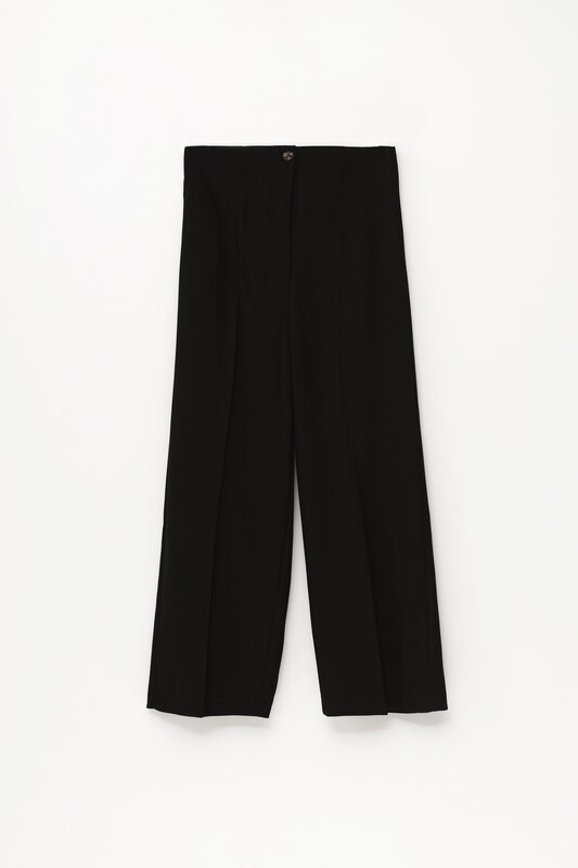 Look pantalon discount vestir negro mujer