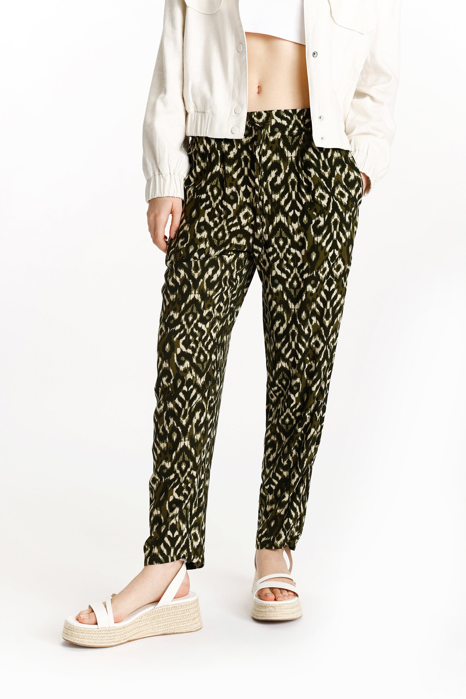 Patterned cheap jogging bottoms