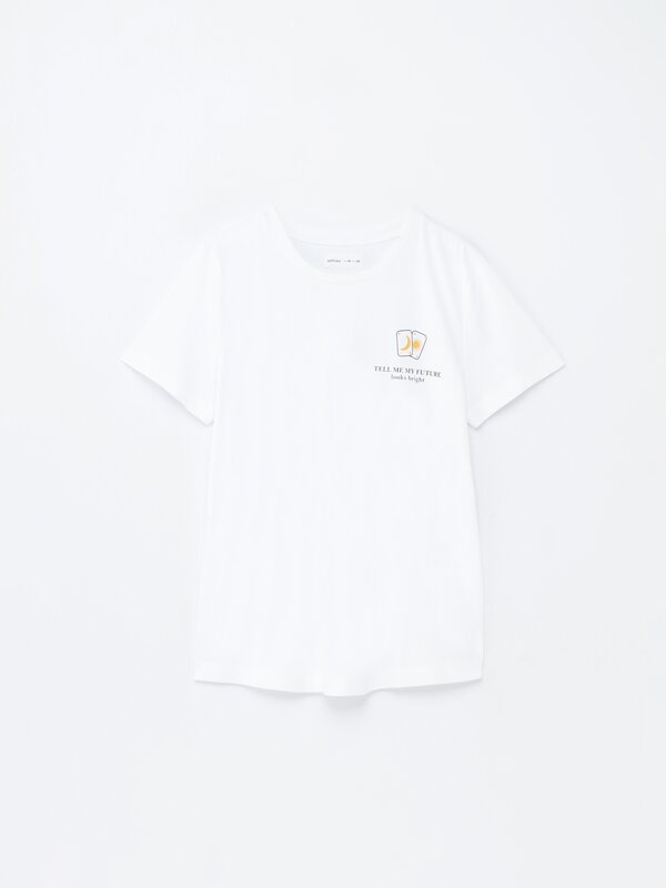 Basic printed T-shirt
