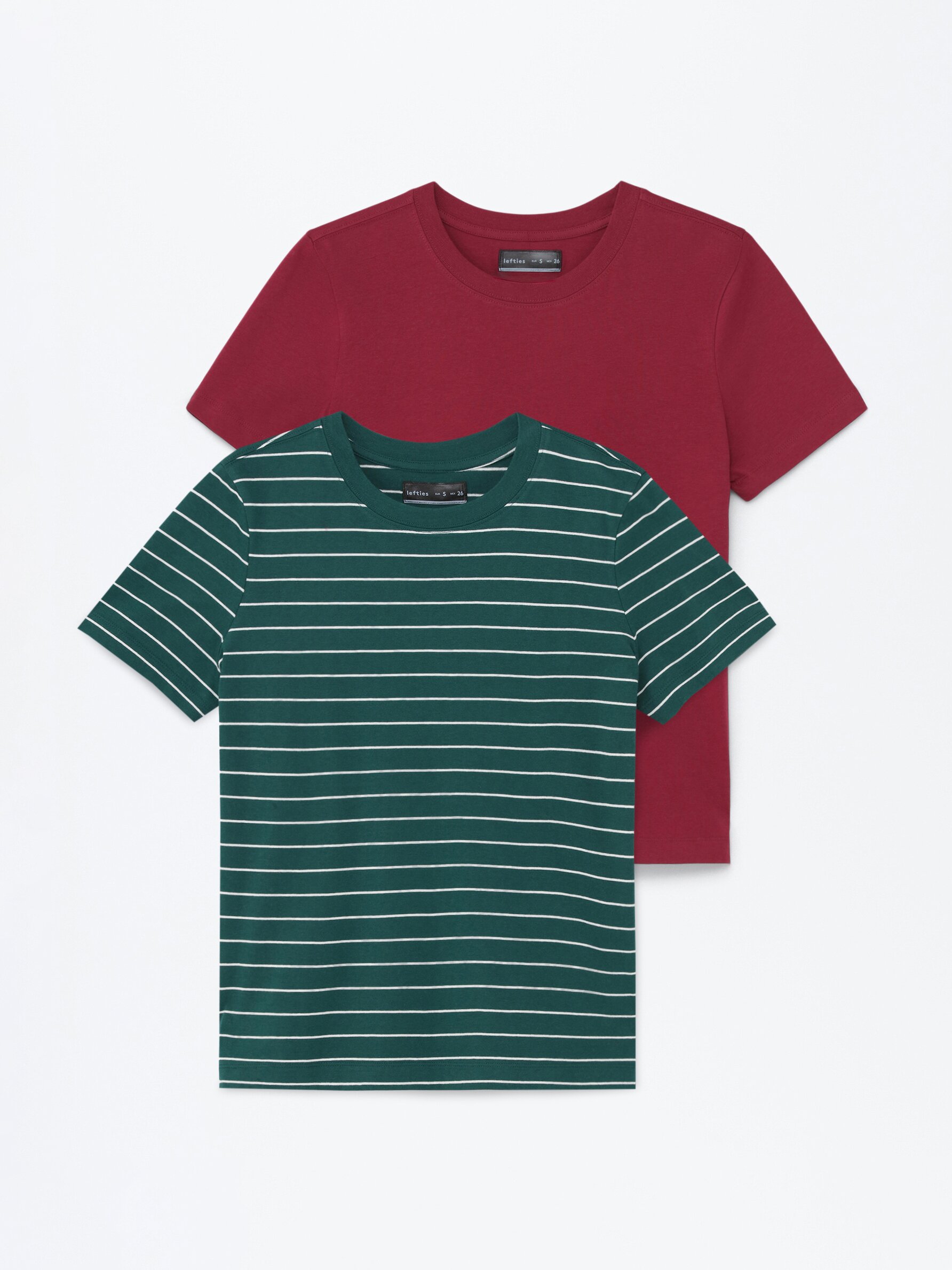 Packs de camisetas para mujer Lefties Nueva Colección