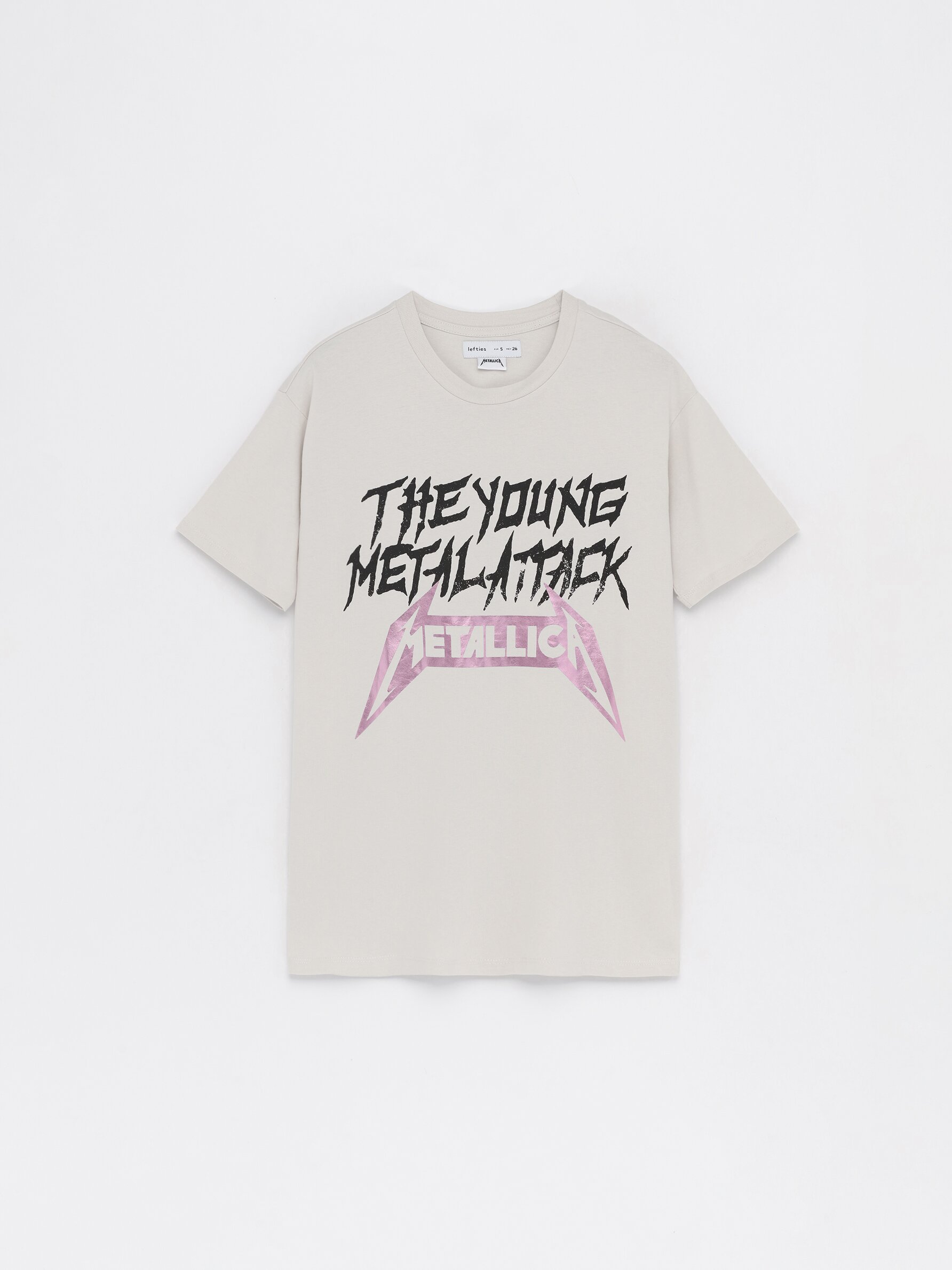 Pink cheap metallica shirt