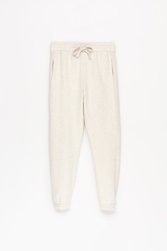 Tracksuit bottoms with textured taping