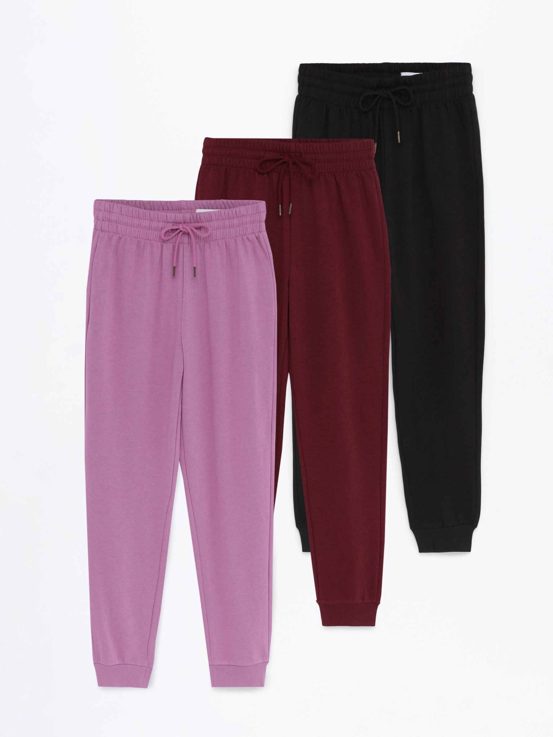 PACK OF 3 CONTRAST TRACKSUIT BOTTOMS Tracksuits CLOTHING