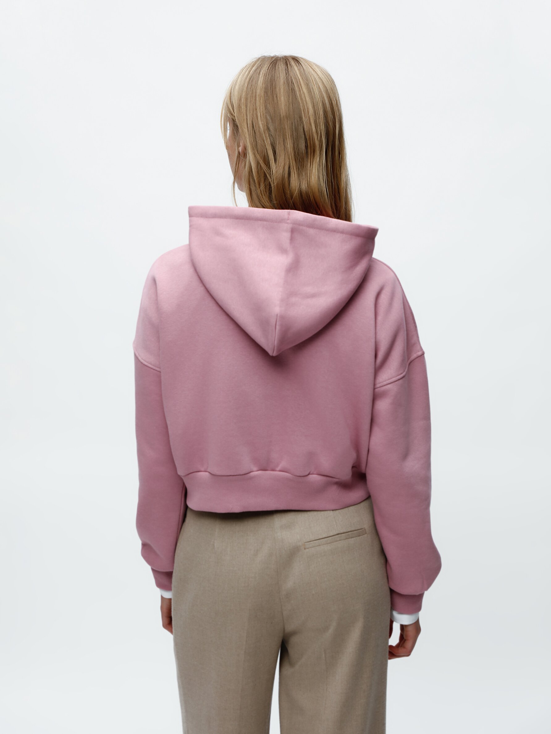 Out from 2024 under cropped hoodie