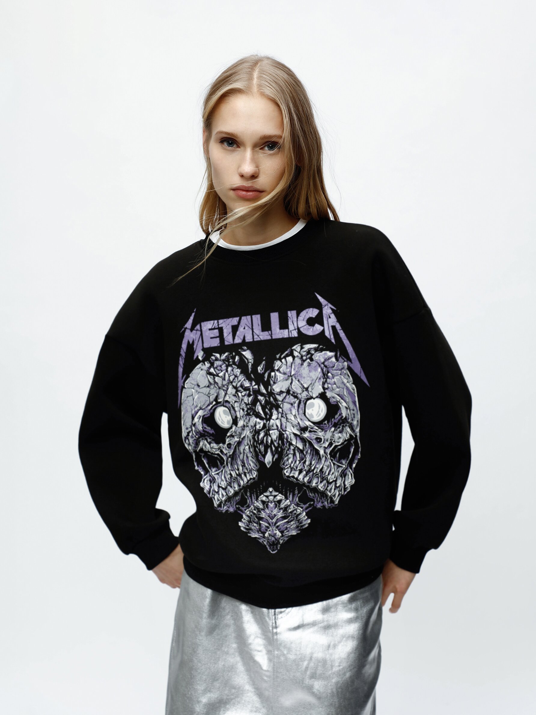 Metallica hoodie women's best sale