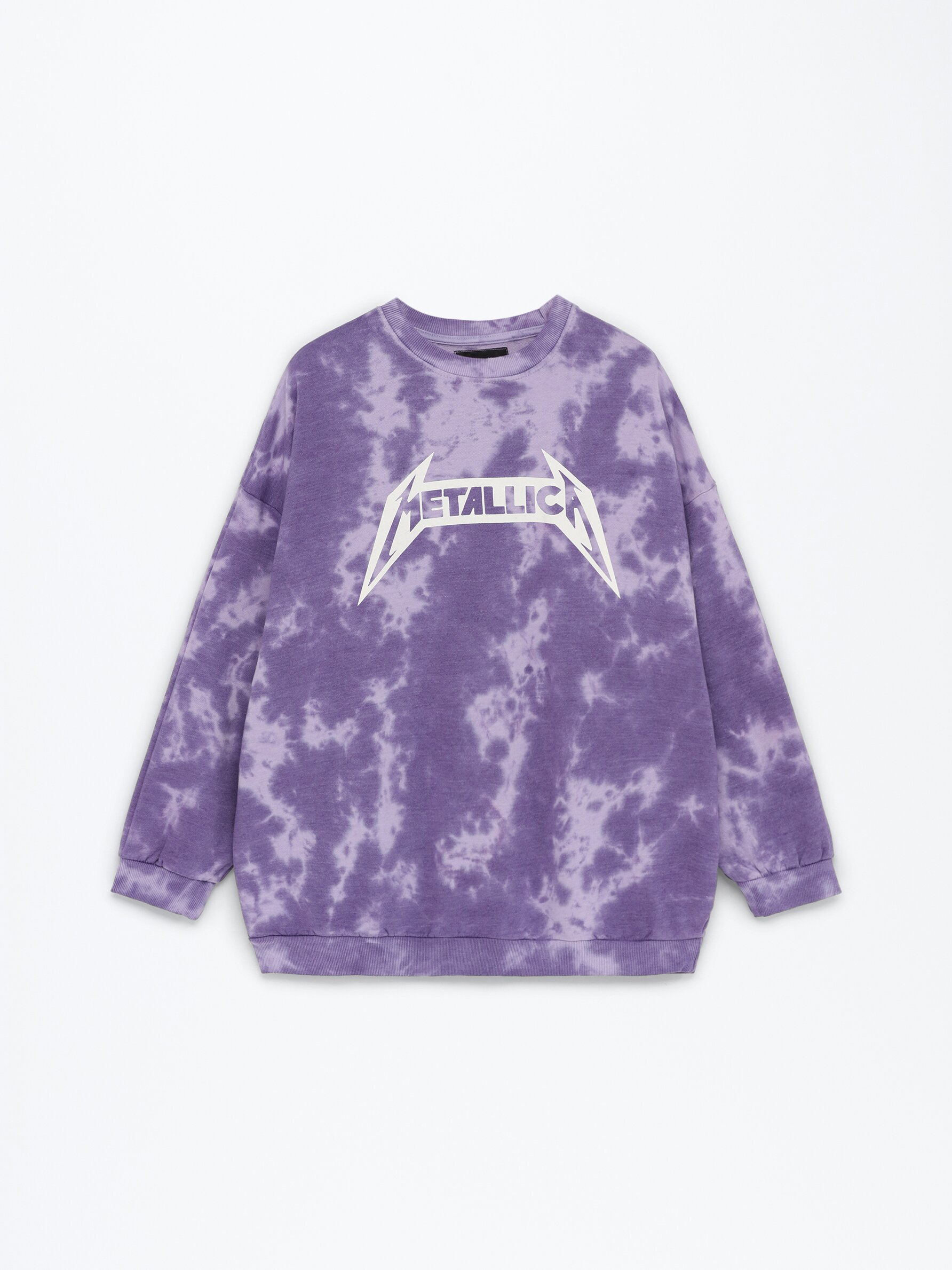 Sudadera Metallica lavado cido