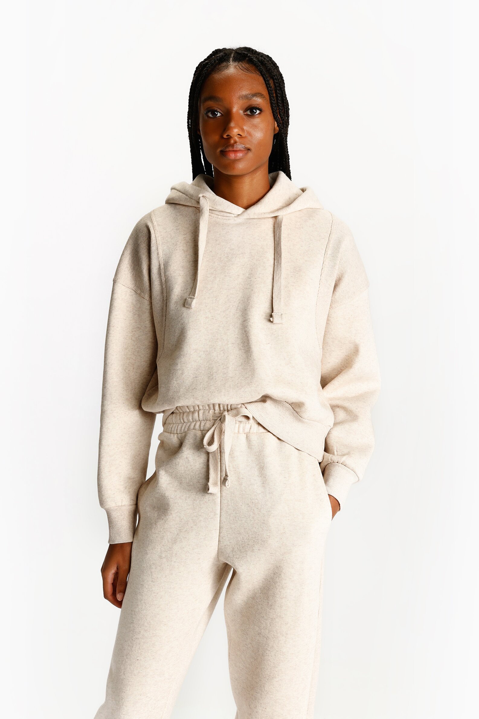 Oversized hotsell hoodie cropped